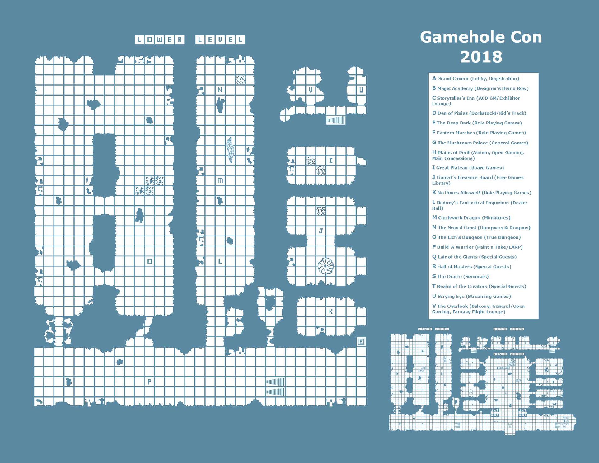 Gamehole Con - And here are our Con maps everyone! One set... | Facebook