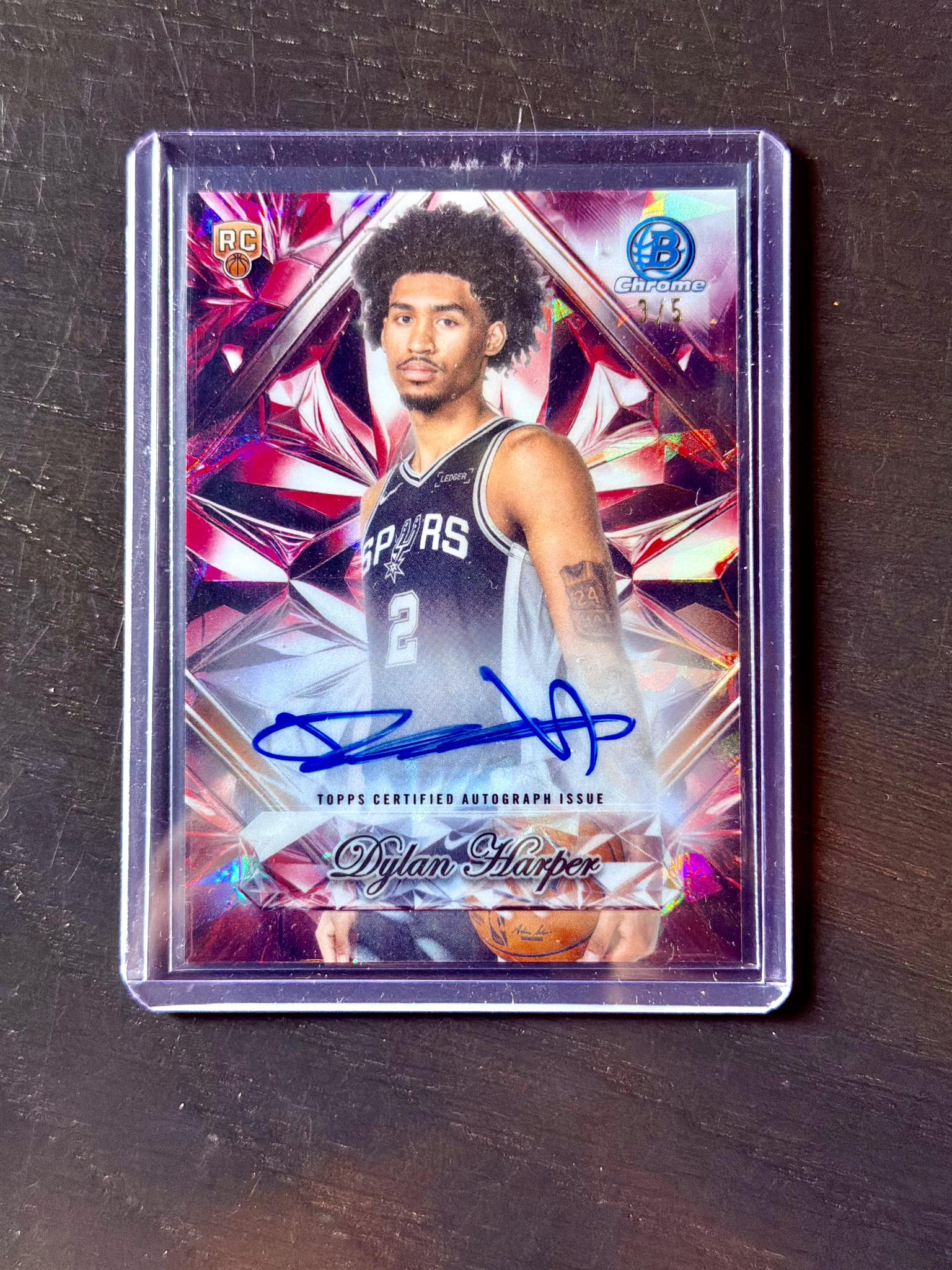 Dylan Harper Topps Chrome Destiny GOLD /50!! ? ? ? $400 OBO