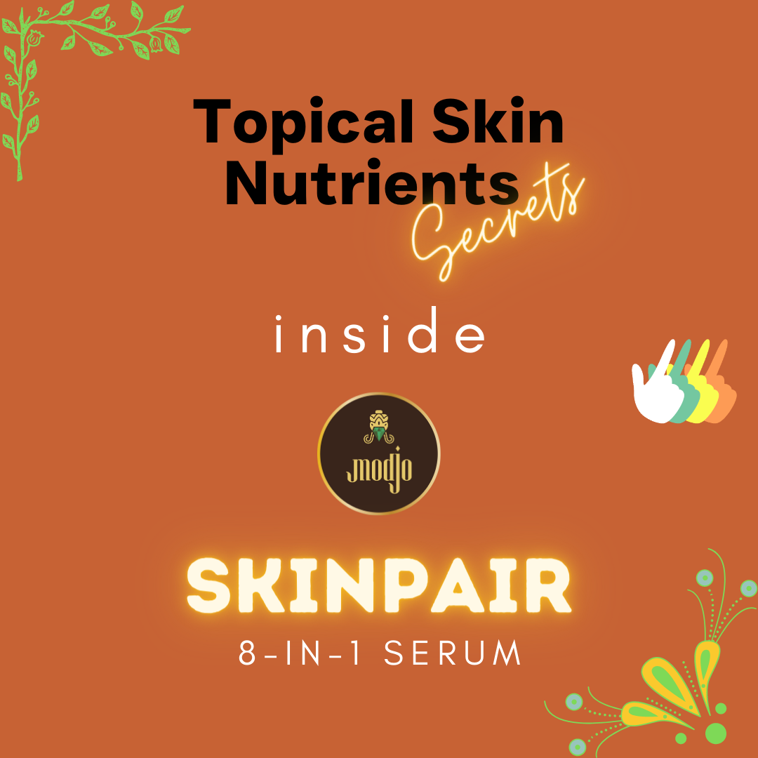 Modjo - Topical Skin Nutrients Secrets Inside Modjo...