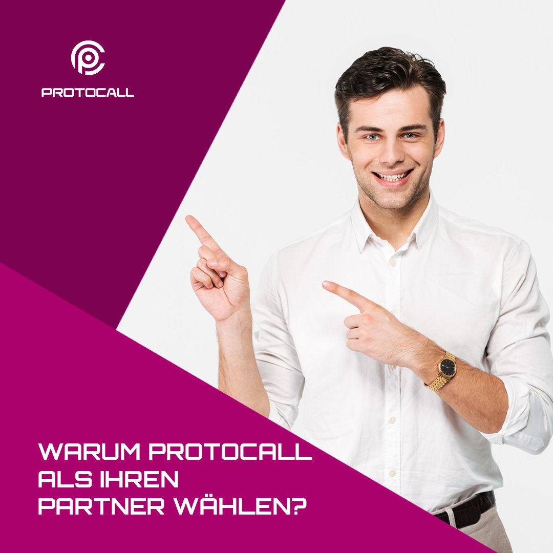 Protocall - 📣 Warum Protocall als Ihren Partner wählen? 🤔... | Facebook