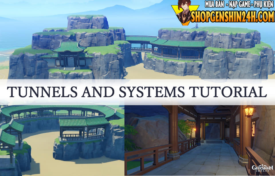 Paimon - ⛩ TEAPOT TUNNEL BUILDING GUIDE Another amazing...