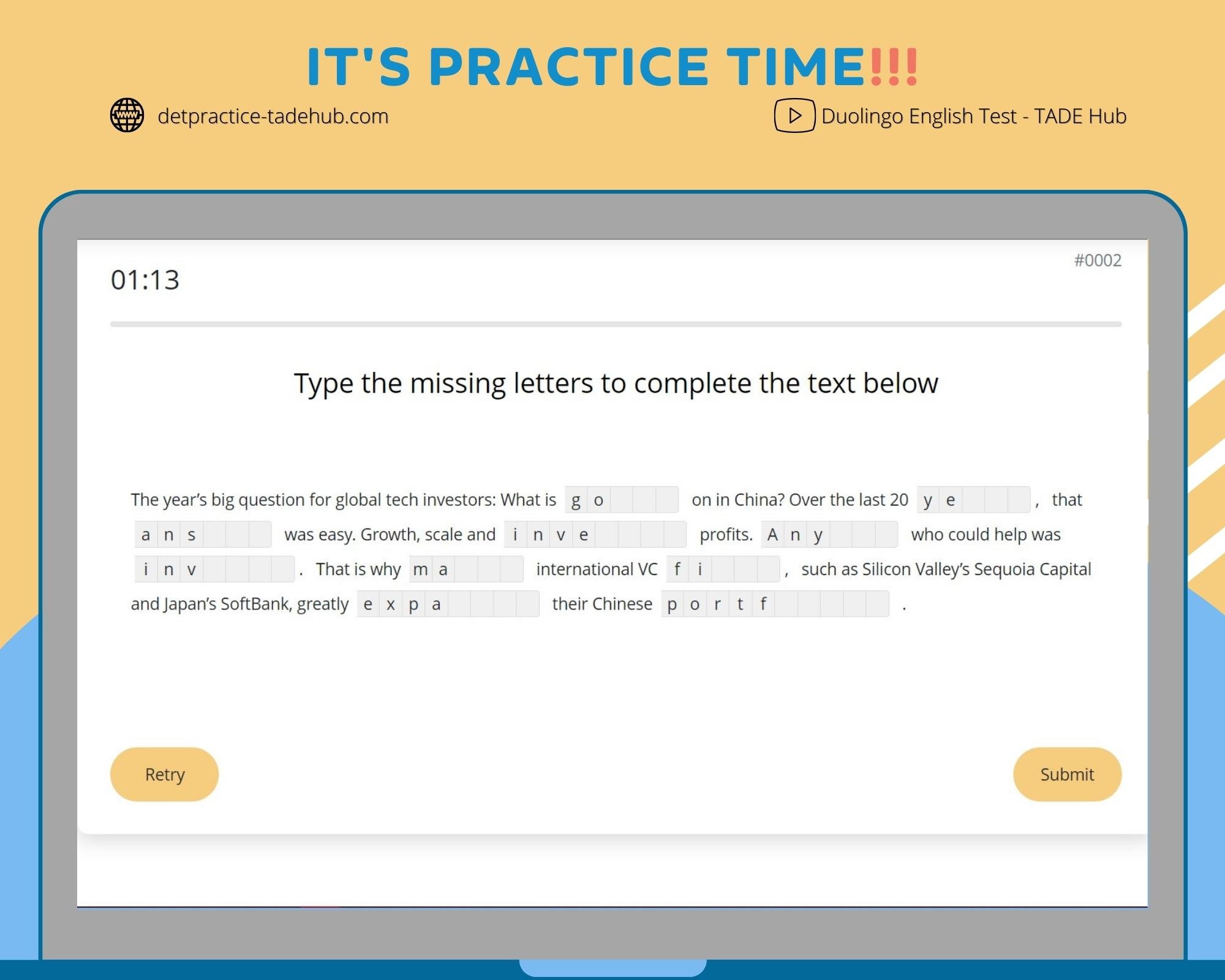 Duolingo English Test | Here's a **PDF** for the DET writing question ...