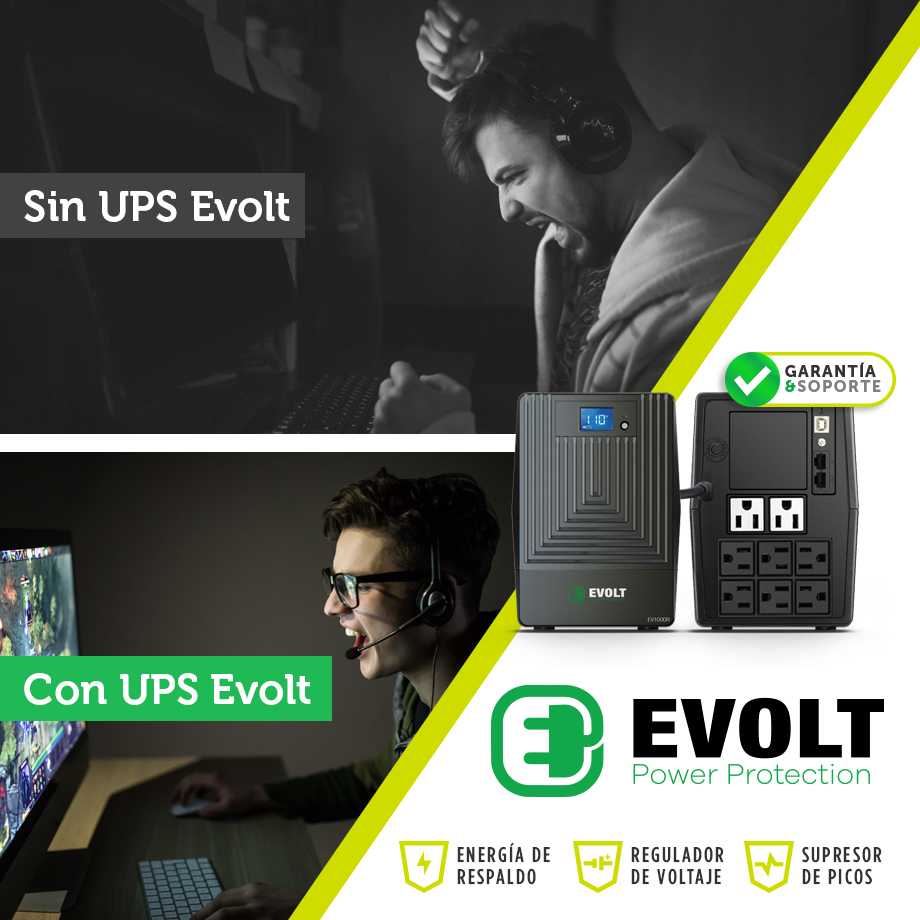 EVOLT UPS - | APAGONES |😱 Con #UPS #Evolt esto nunca te... | Facebook
