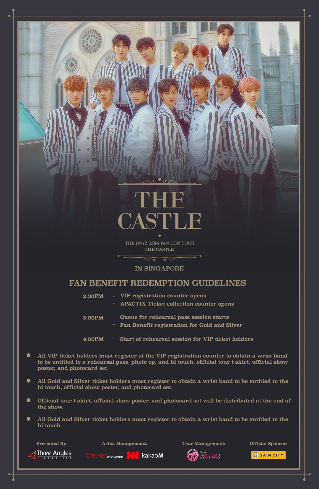 K-POP/アジア THE BOYZ THECASTLE THE BOYZ ASIA FAN-CON [THE CASTLE] in SINGAPORE 2019
