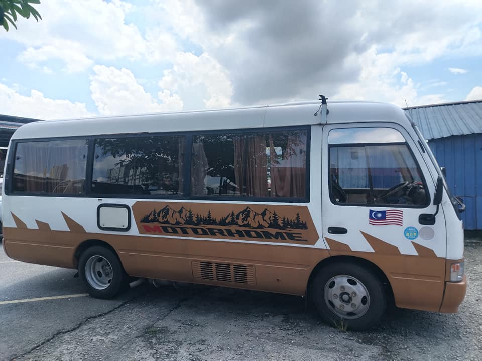 TOYOTA COASTER CAMPING MOTORHOME ( CARAVAN VAN BAS BUS CAMPER UNTUK ...
