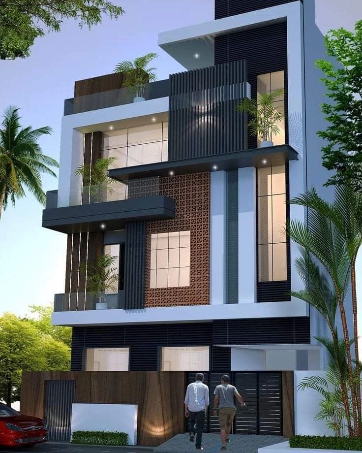 Floor Plans 2D - Modern Home Elevation Designs 😍 ☎️...