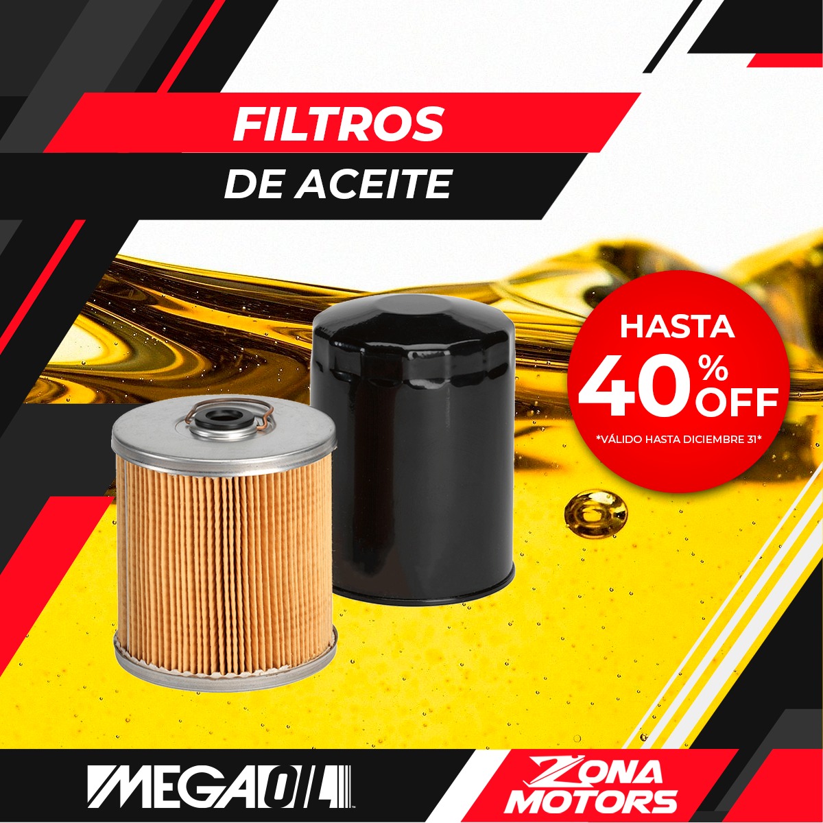 Zona Racing - 🚨 HASTA 40% DE DESCUENTO 🚨 Todos los FILTROS... | Facebook