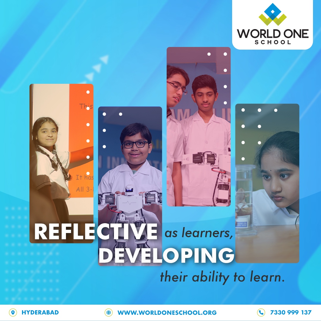 The ability to learn is the... - World ONE School Kondapur
