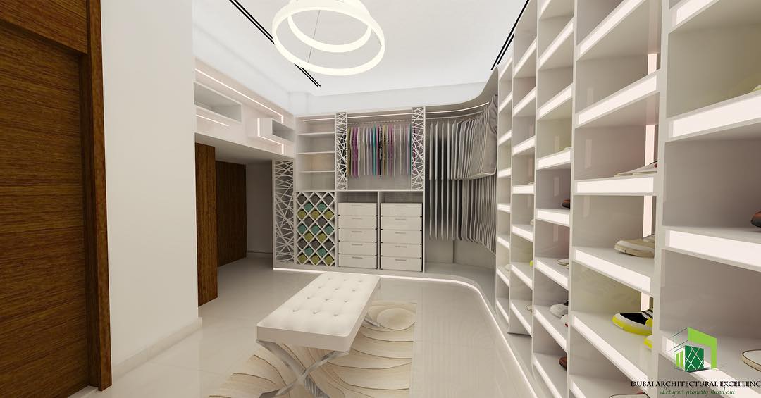 Darchex - The walk in closet was designed for a VIP client... | Facebook