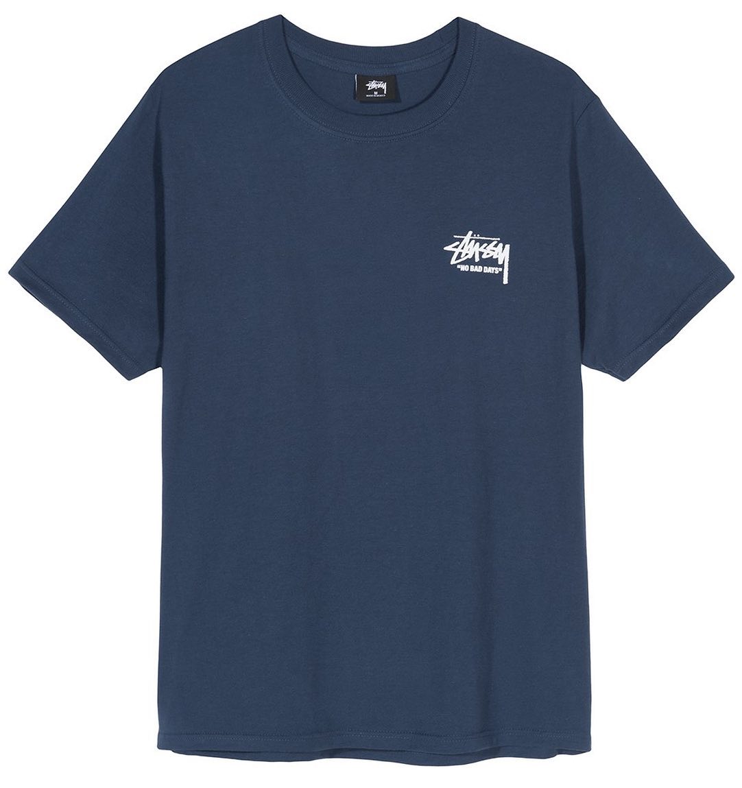 Summer '19 - Carnation tee “NO BAD DAYS” #stussykl #stussy