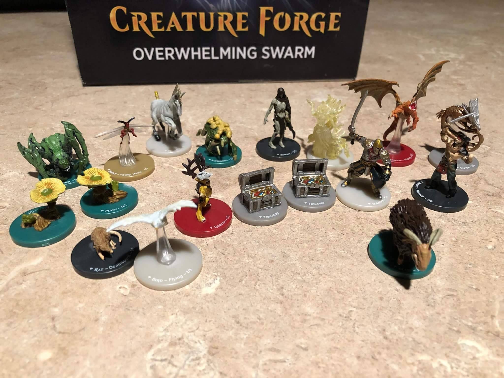 creature forge overwhelming swarm booster box WizKids Forge: Pack New Magic the Gathering creature