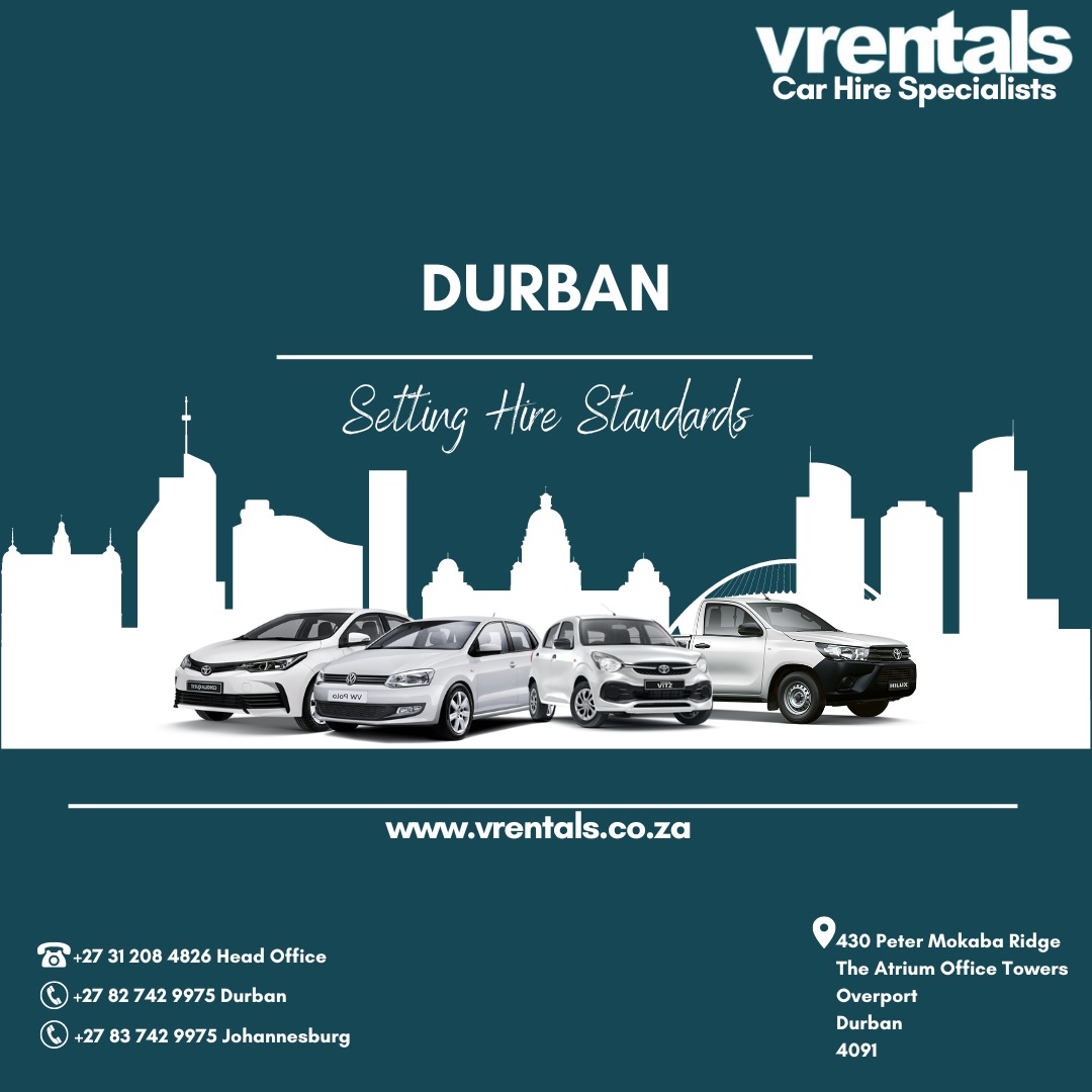 V-Rentals Vehicle Hire Specialists | Durban