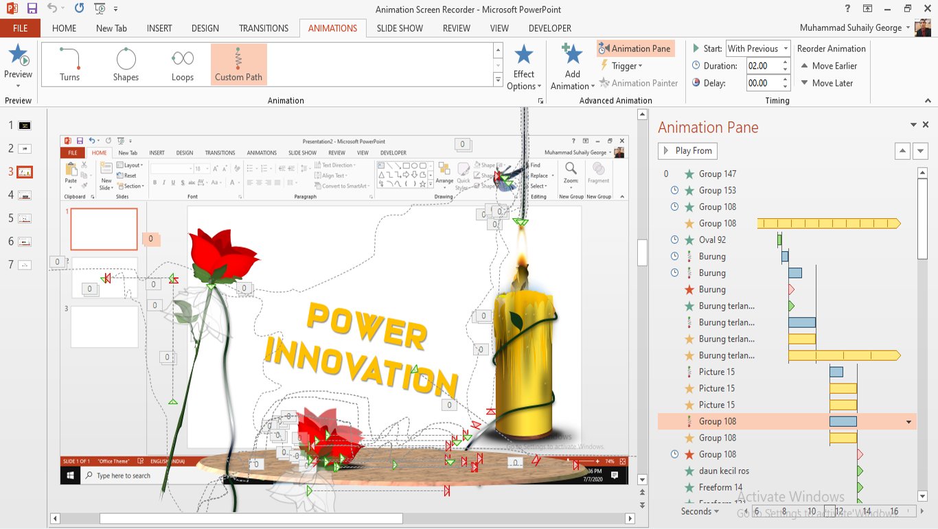 Amazing World Creative Art PowerPoint Presentation