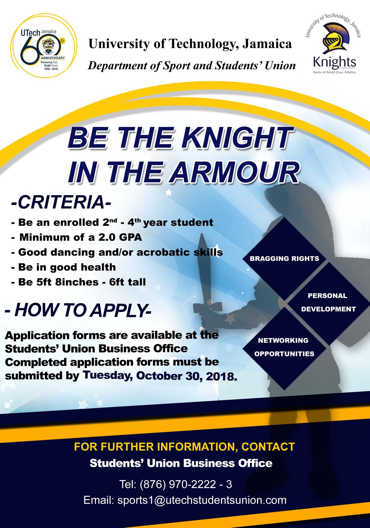 University of Technology, Jamaica - Hello UTech, Jamaica Knights The ...