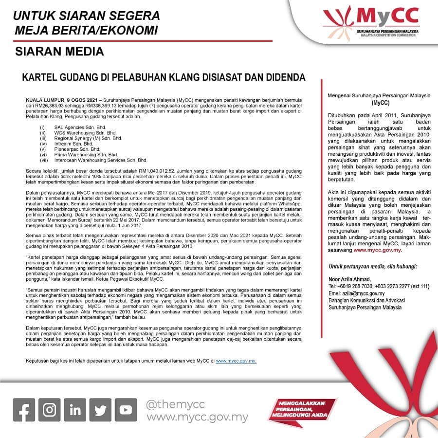 The Malaysia Competition Commission Photos Facebook