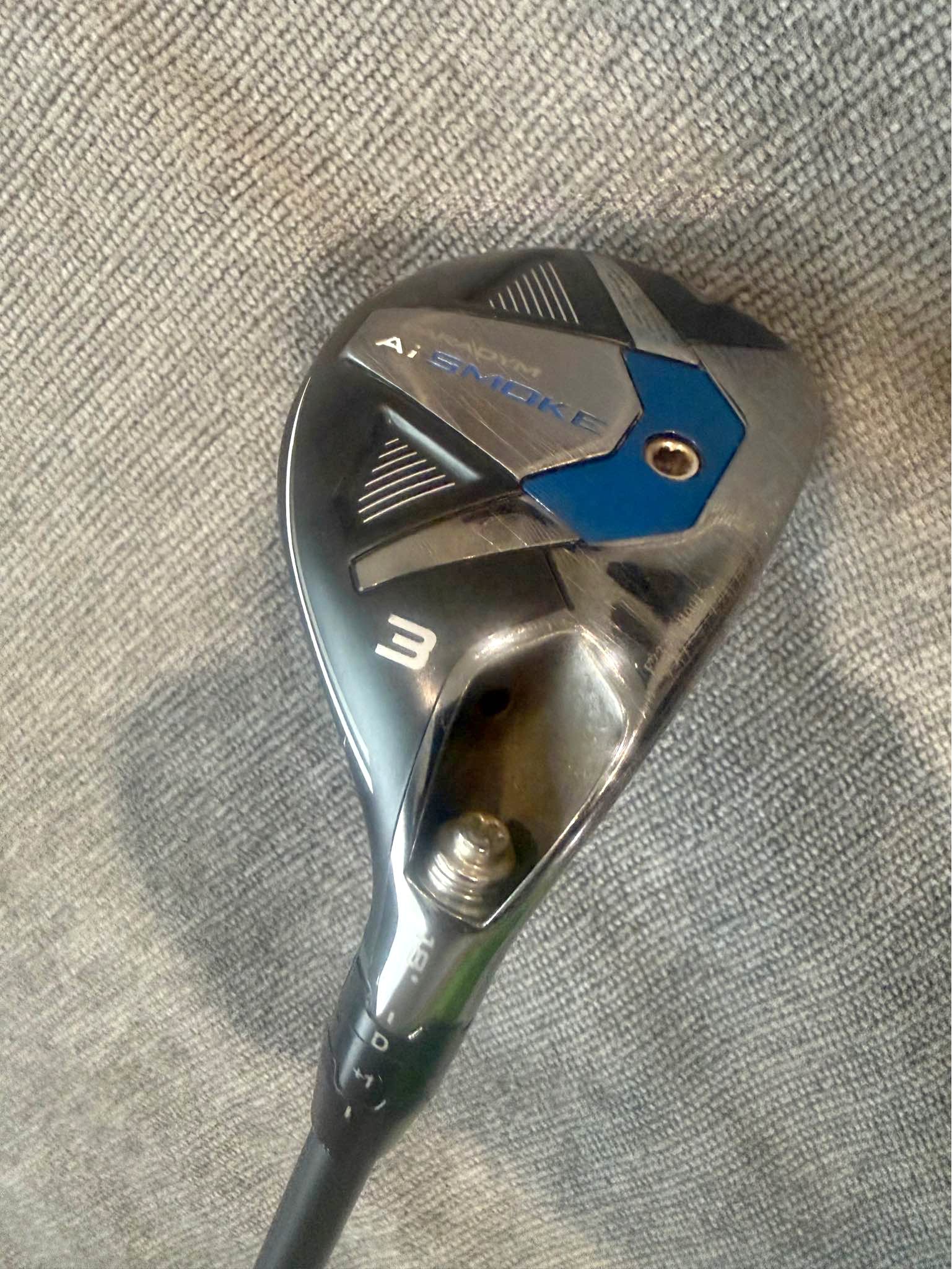 TaylorMade Qi4D Rescue 3 Hybrid 19° RH - Fujikura Ventus Blue HB