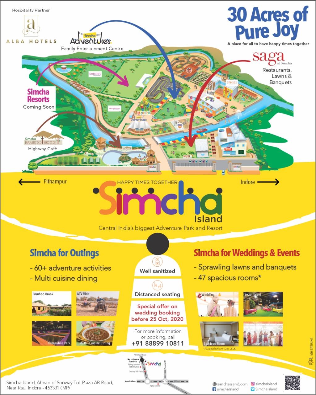 Simcha Island - Central India's biggest adventure park &... | Facebook