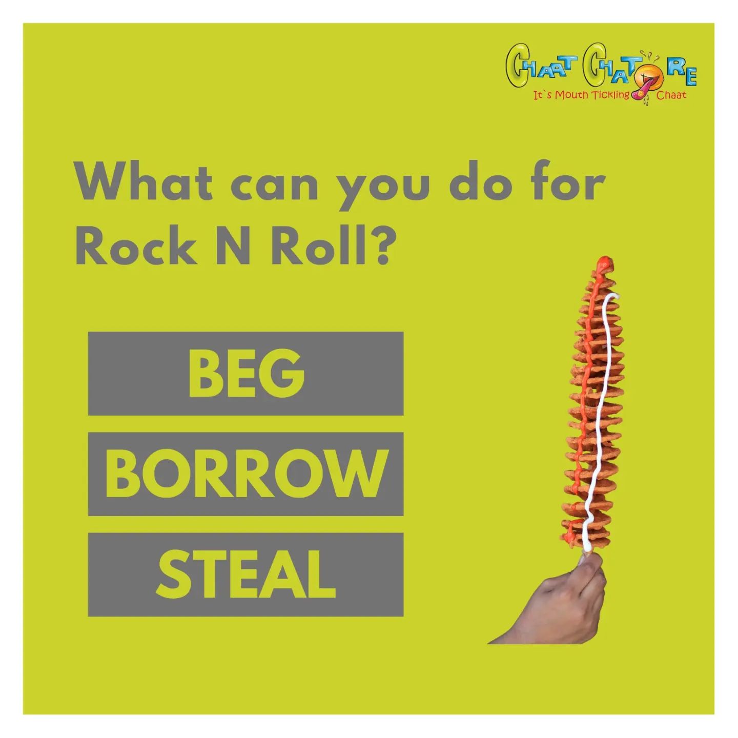 What can you do for Rock N Roll ? -... - Chaat Chatore Ajmer | Facebook