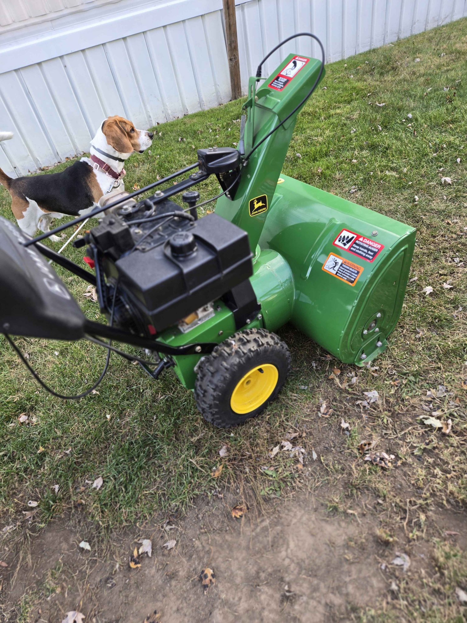 John deere 826D self-propelled snow blower excellent condition - Snow ...