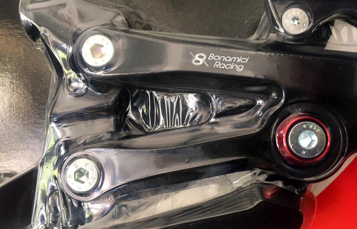 SBK Motoworks Racing Store - Bonamici Racing rear sets in stock : **100 ...
