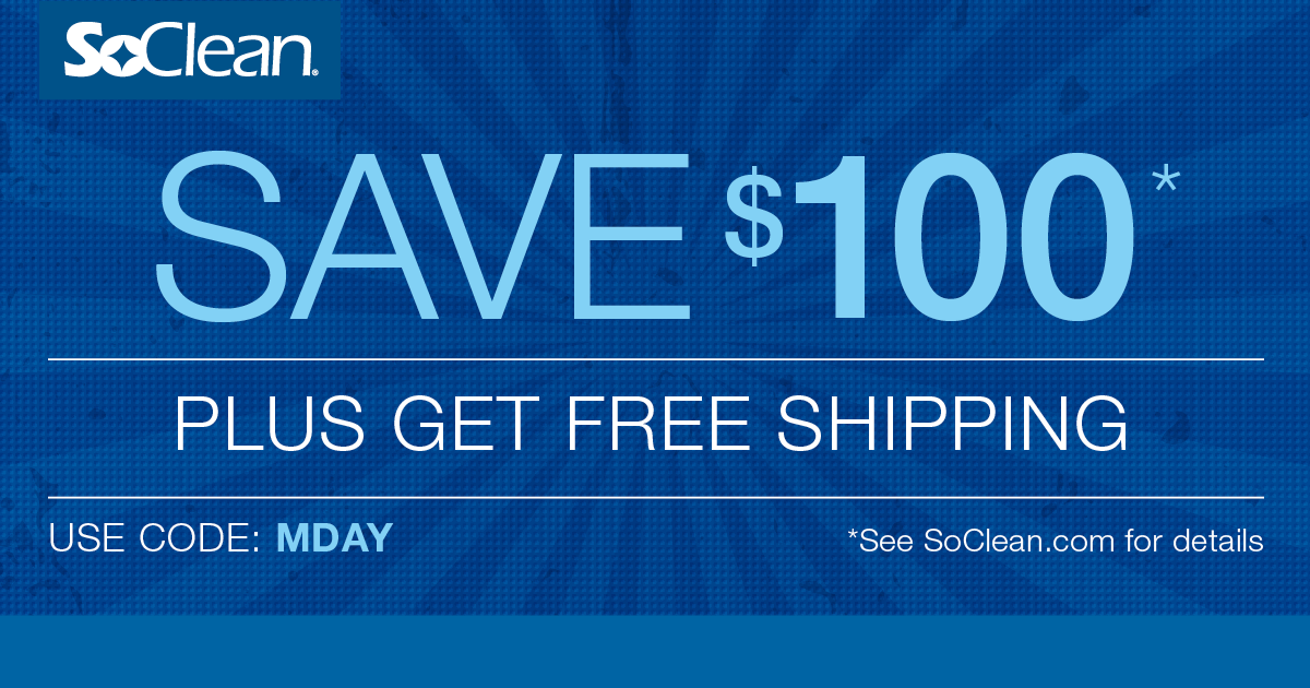 SoClean - Plans for Memorial Day? Leave time to save big... | Facebook