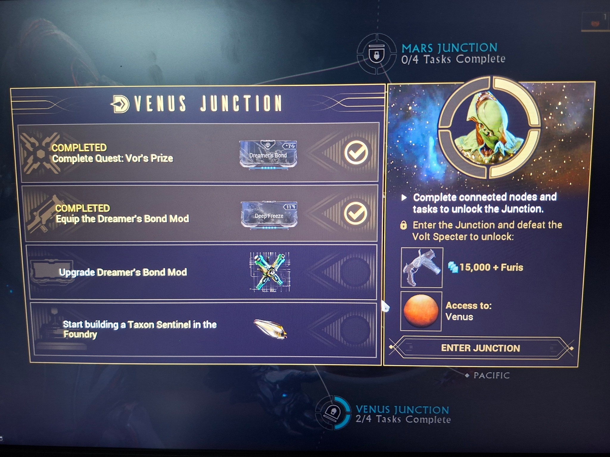 Warframe Arab | كيف اعمل اخر مهمتين لاصل لكوكب venus؟ | Facebook