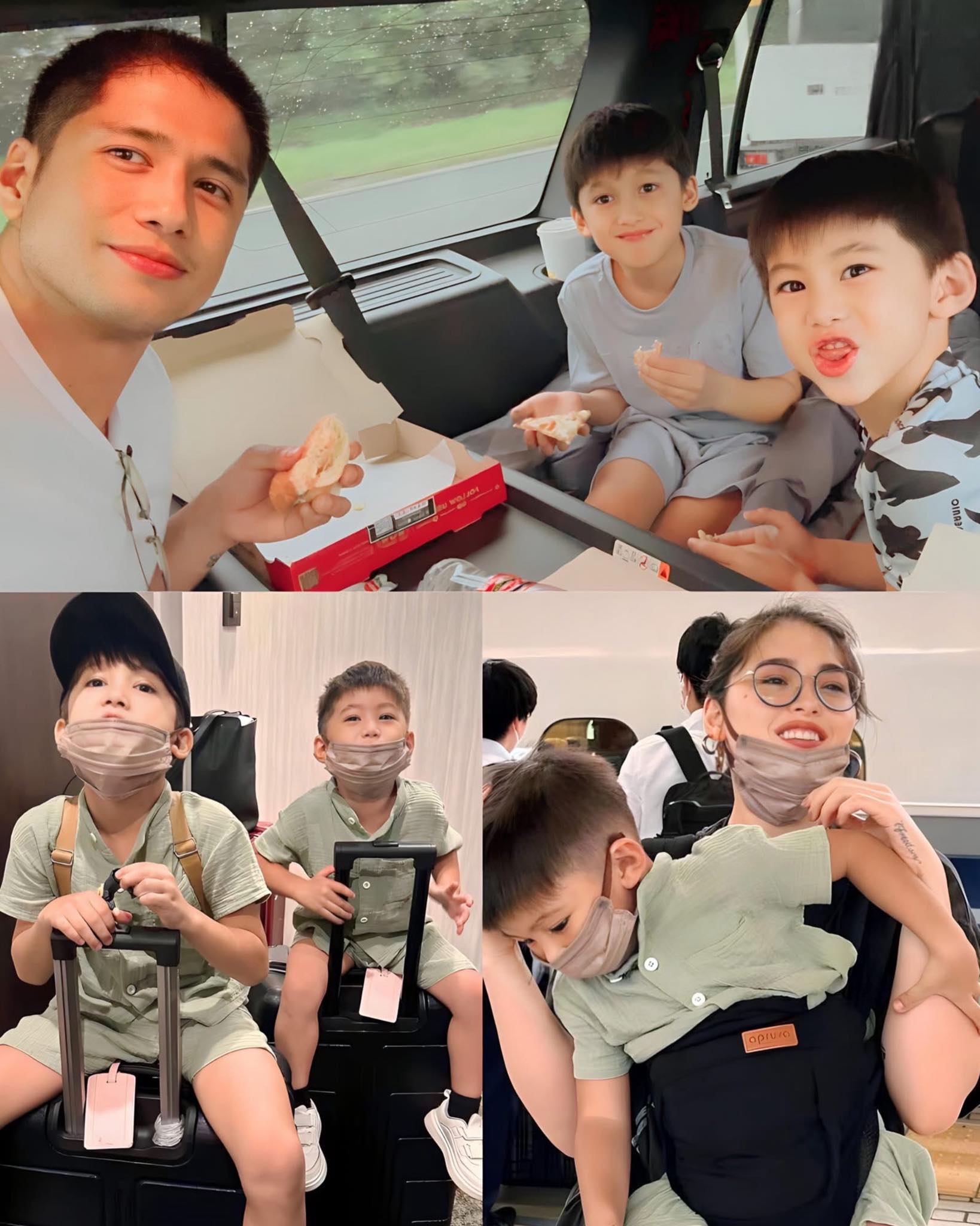 Edmer - Family bonding pa rin sina Kylie at Aljur! Kahit hiwalay na ...