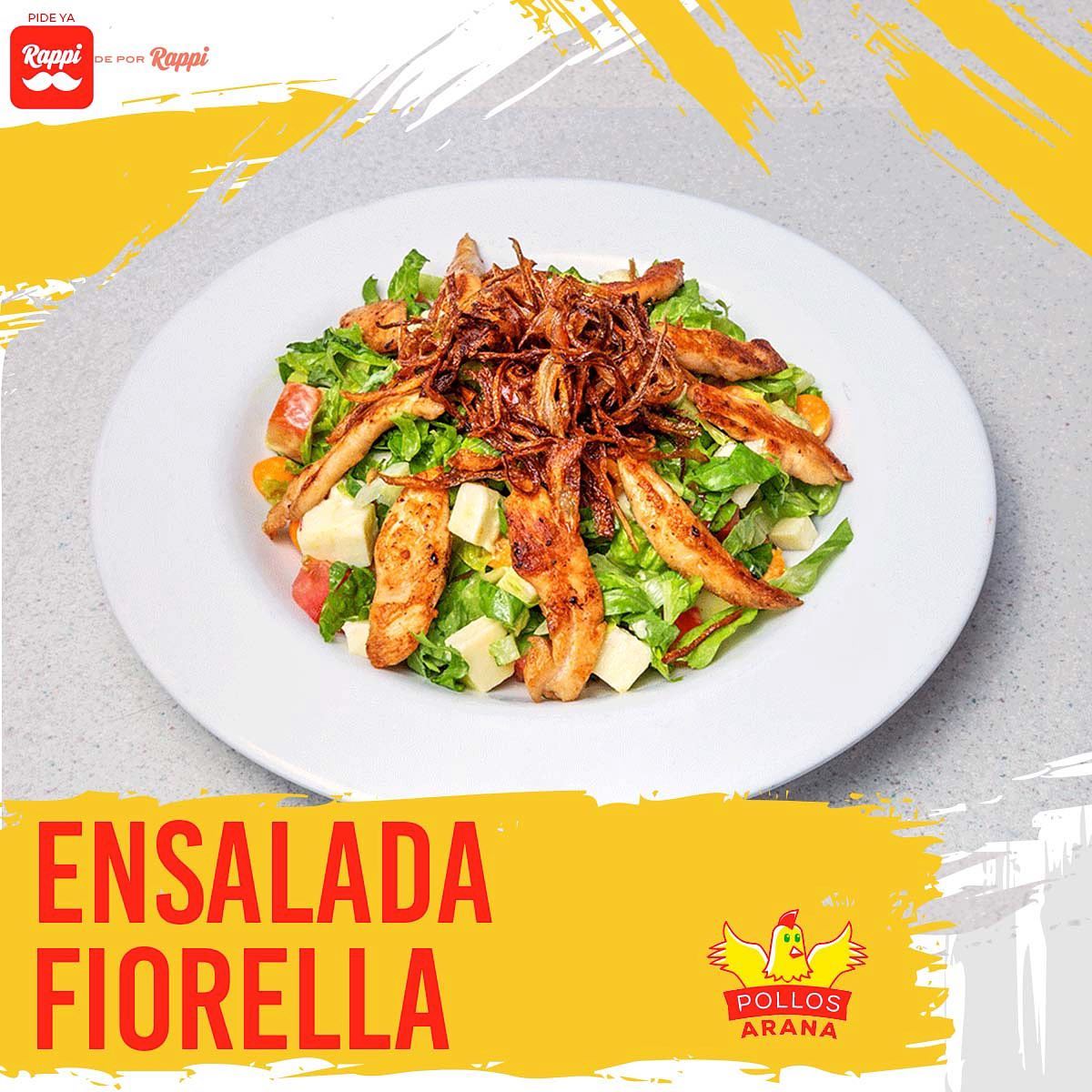 Pollos Arana 43 - Ensalada Fiorella Pollo 120 gr, queso...