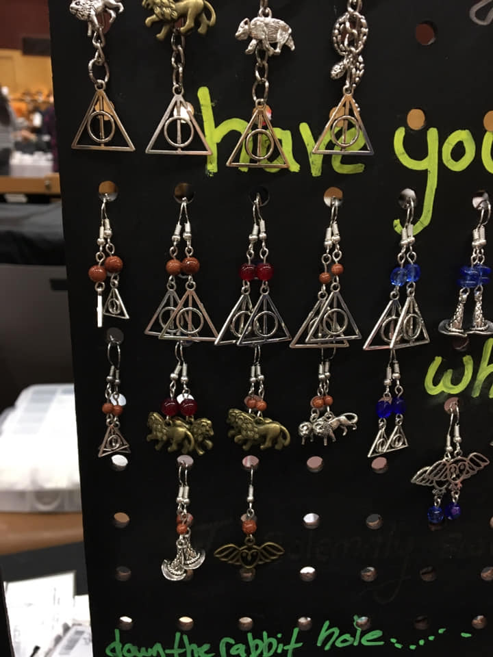 New Hogwarts House earrings,... - The Spangle Maker | Facebook