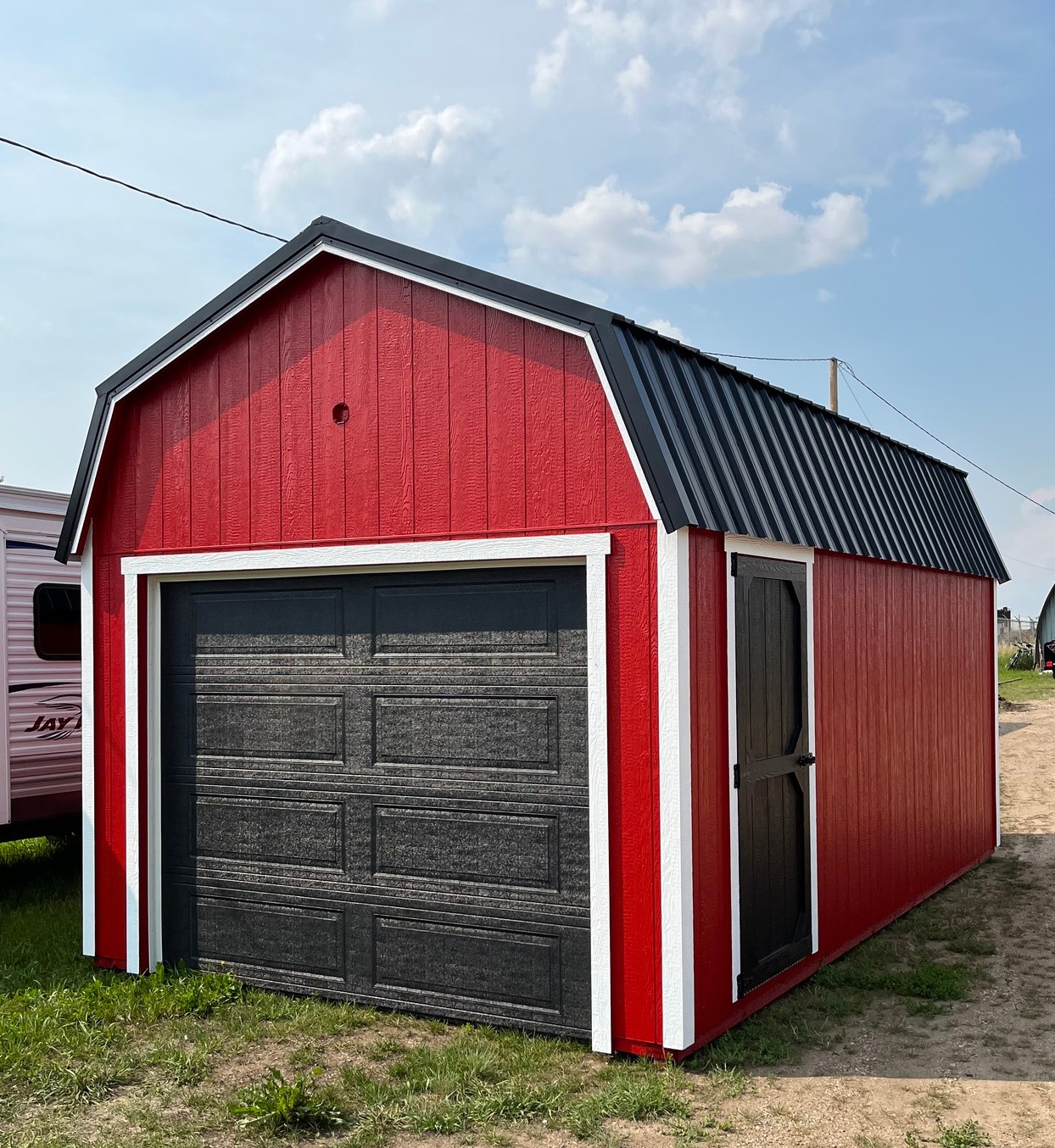 Keystone Sheds - A new 12x20 Keystone Heritage Garage with... | Facebook