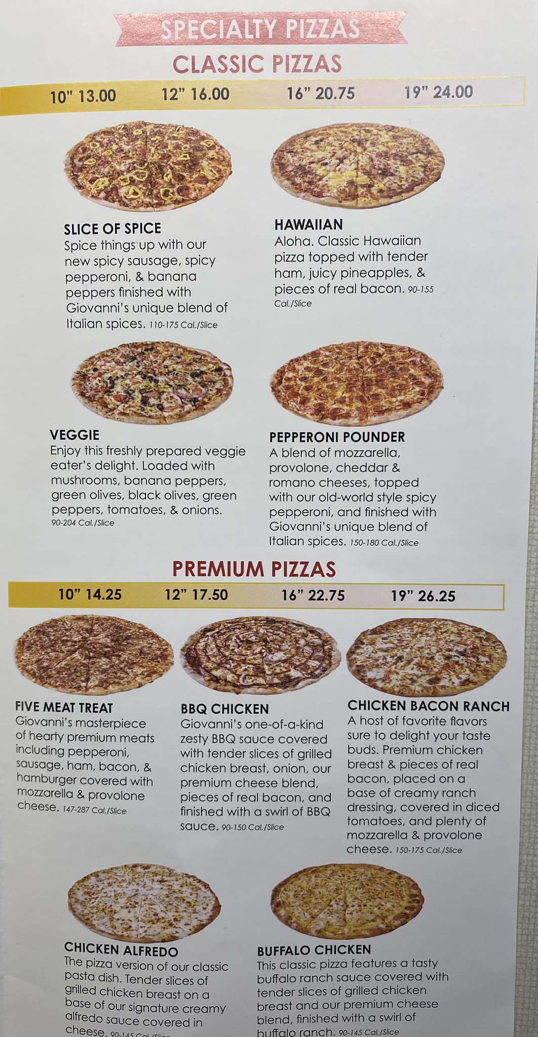 Munchie's pizza special in Aurora, IL