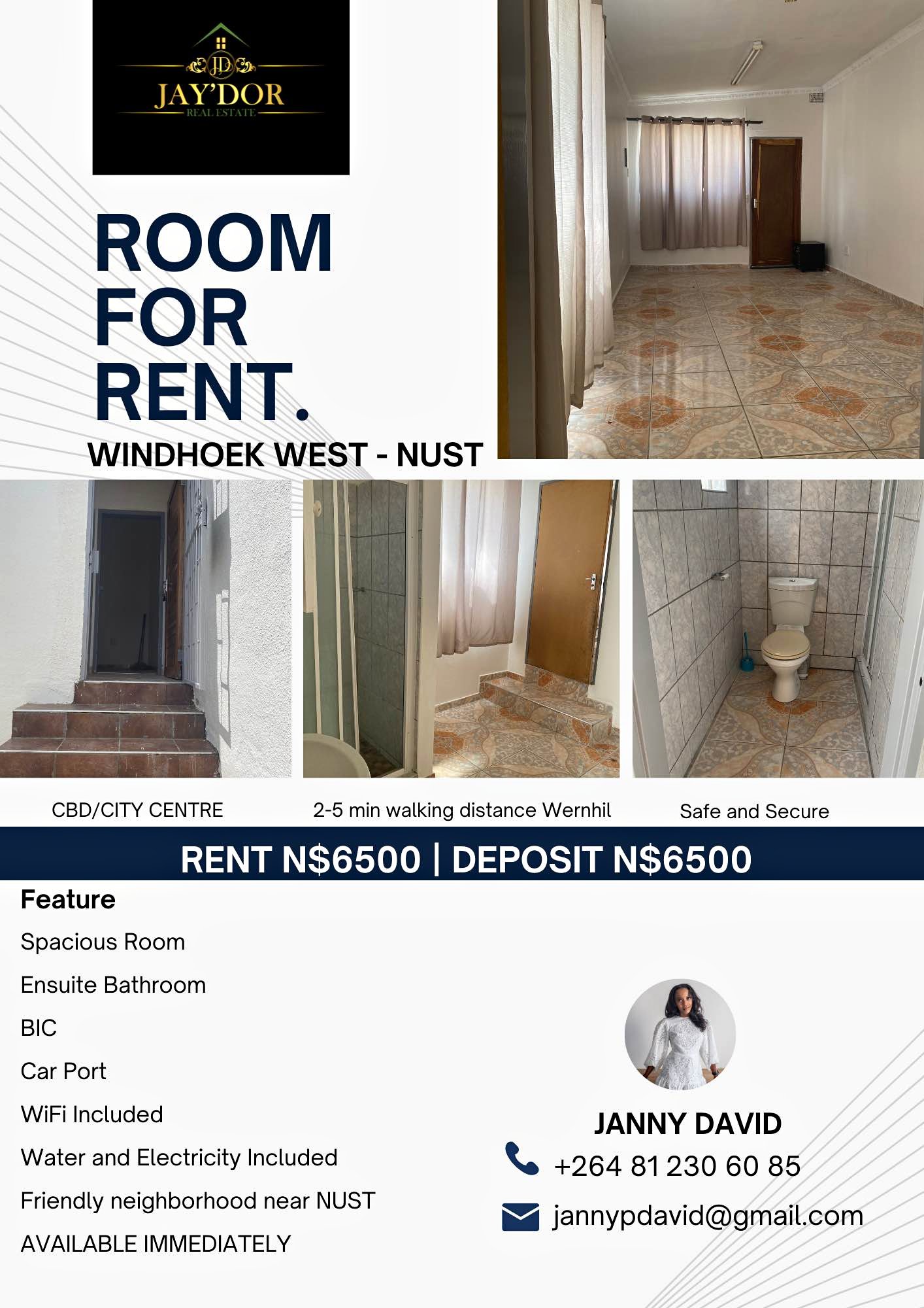 Room For Rent - NUST - Property Rentals - Windhoek, Namibia | Facebook ...