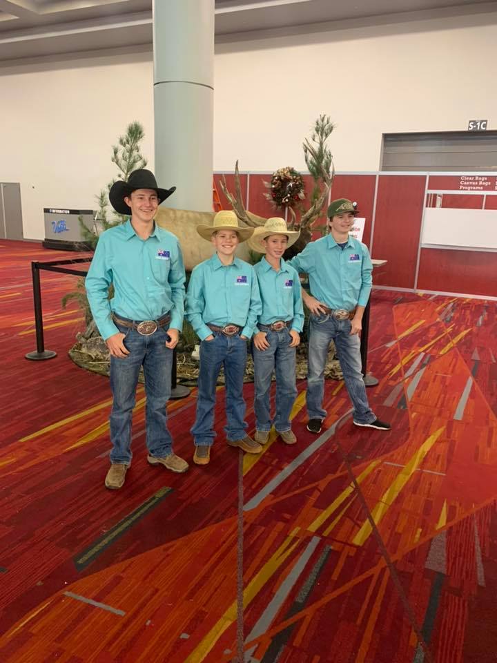 The team has all meet up and received... - Doak Rodeo Company