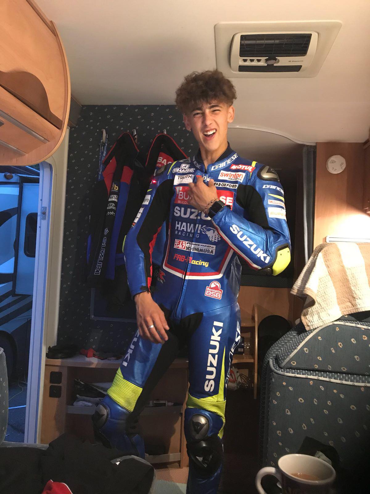 Fit like a glove 😜 shift over... - Jack Scott #JJ55 Racing