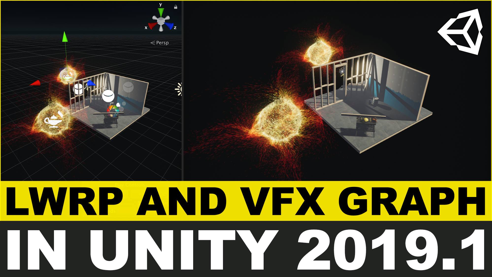 Learn XR - Unity3d LWRP with Visual Effect Graph