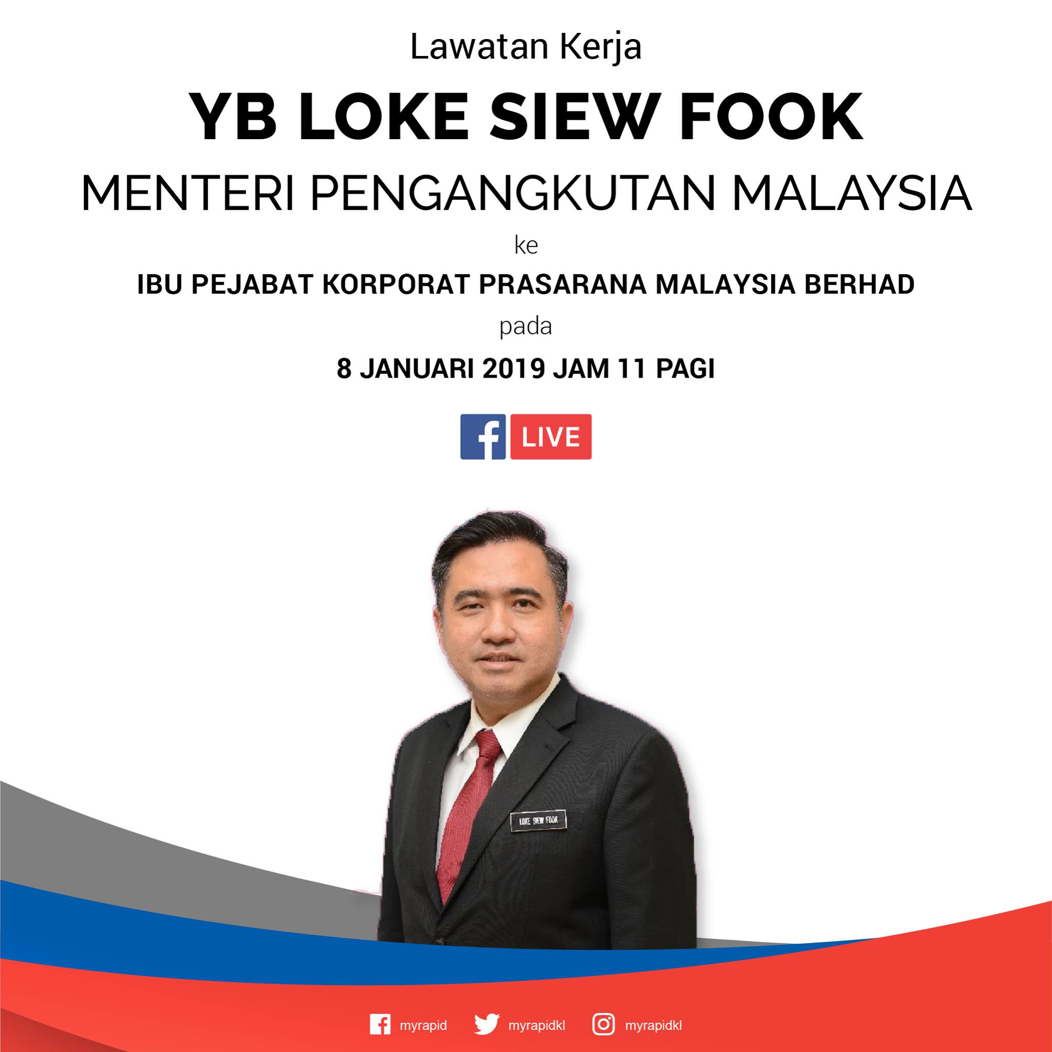Rapid Kl Sidang Media Oleh Menteri Pengangkutan Yb Facebook