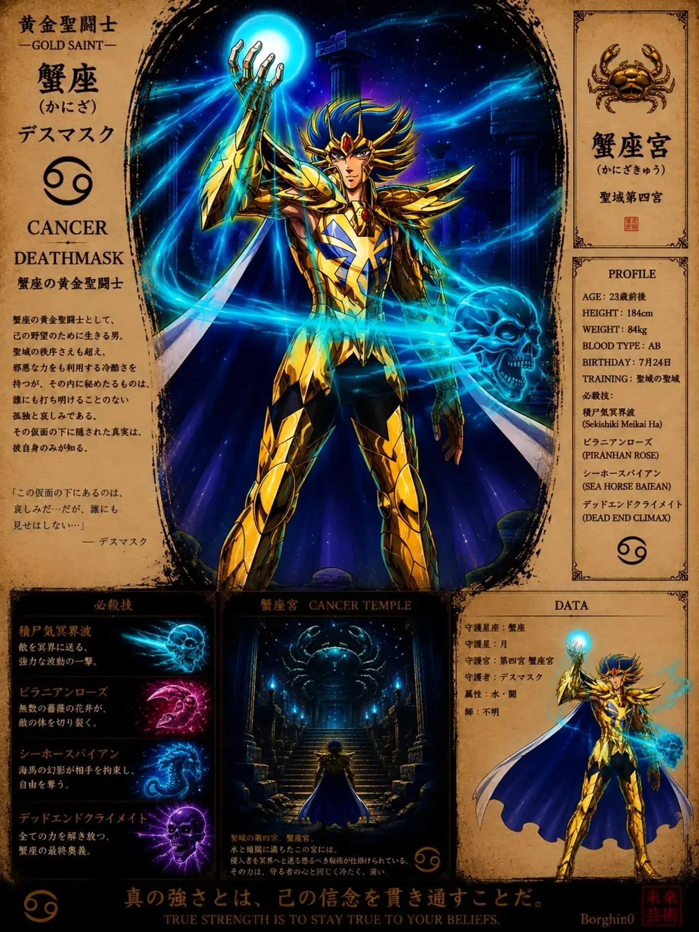 Saint Seiya manga artwork
