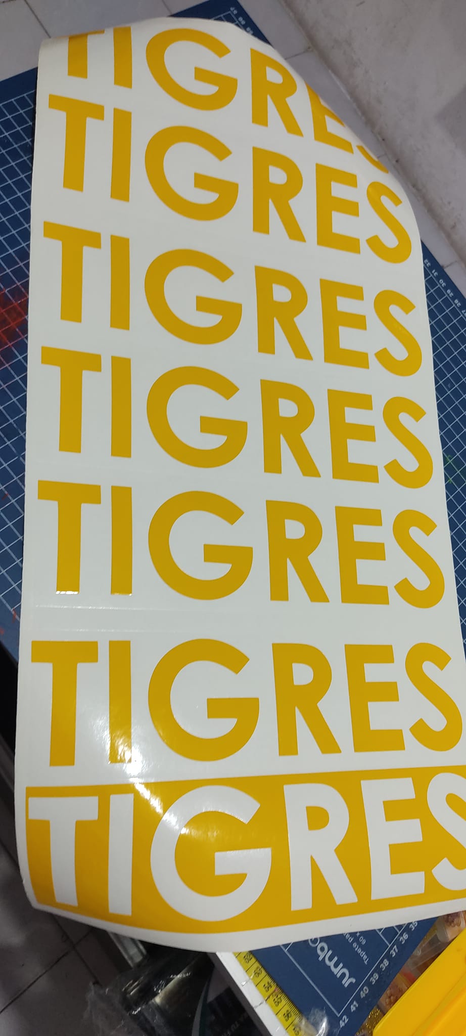 Sticker MTY - Stickers para Auto de TIGRES #TigresUANL...