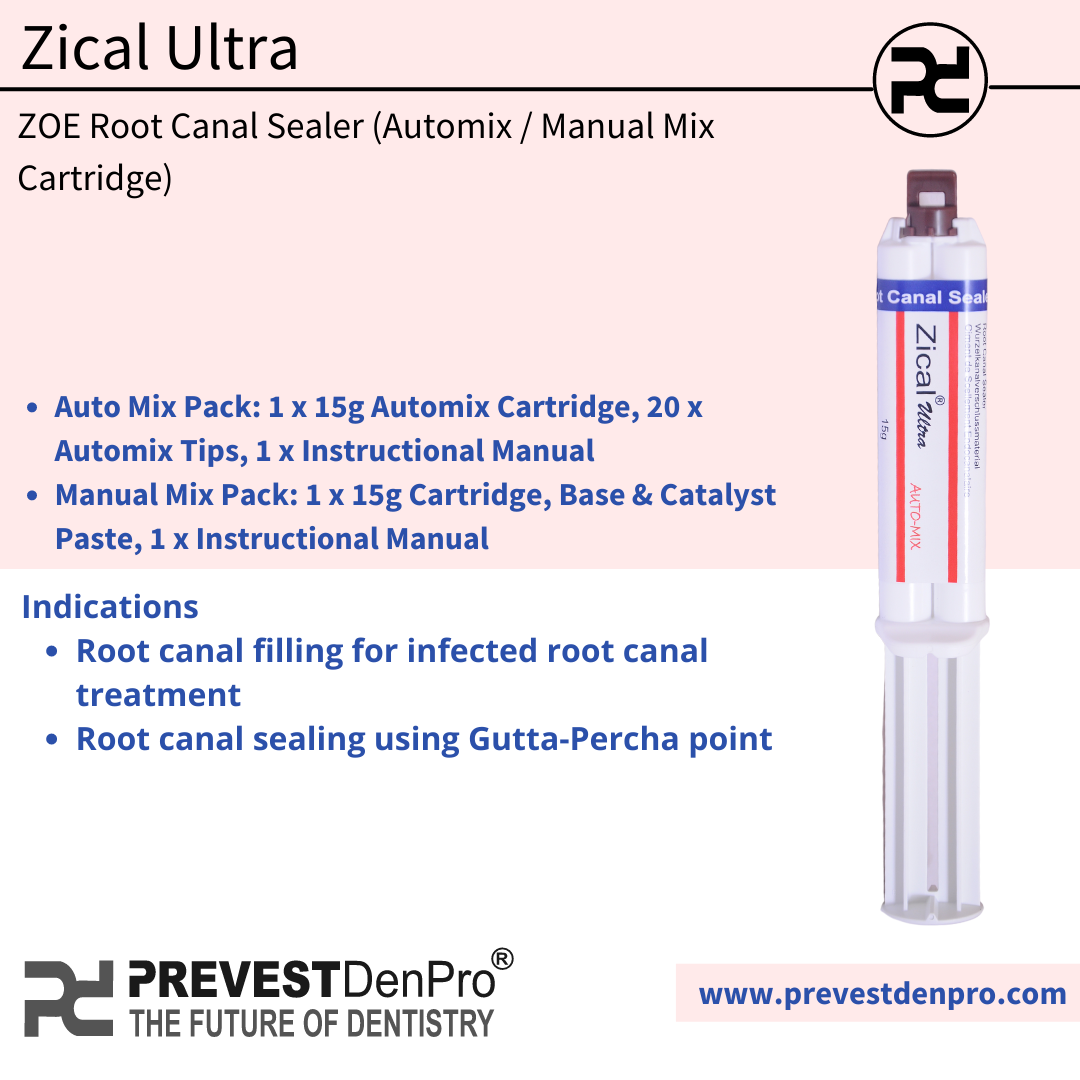 Zical Ultra Root Canal Sealer is... - Prevest DenPro Limited | Facebook