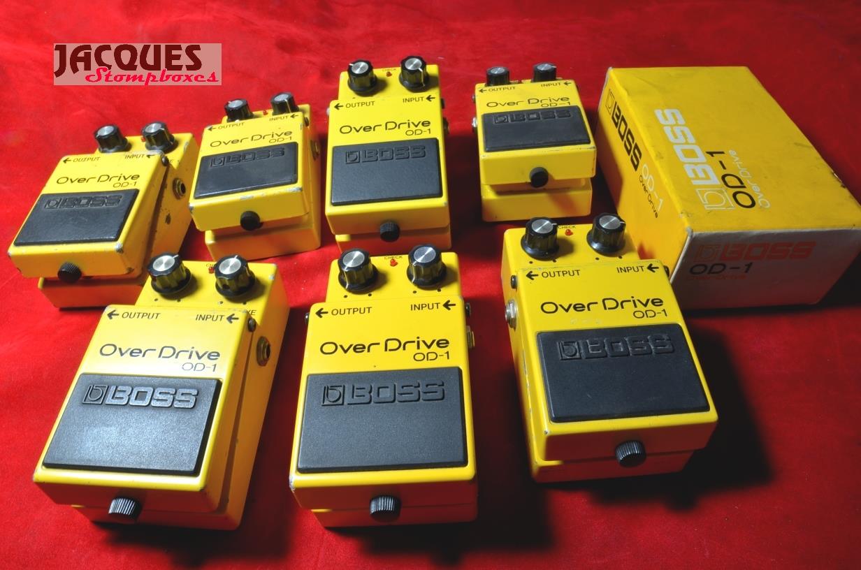 Vintage Boss OD-1 overdrive pedal review needed