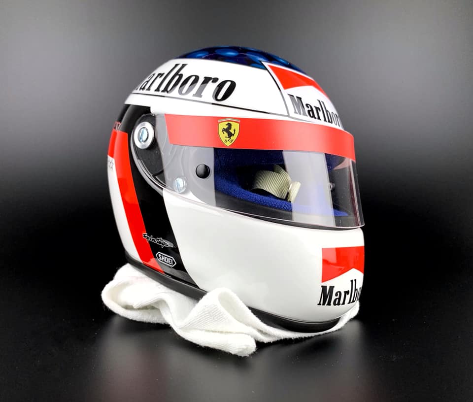 Jean Alesi 🇫🇷 Winner GP Canada 1995- Half Scale Helmet by BRV