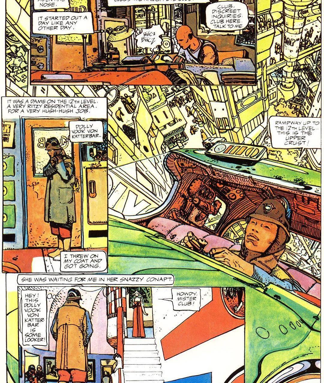 Metal Hurlant: The Long Tomorrow 1976 ⚡️ Written by Dan O'Bannon