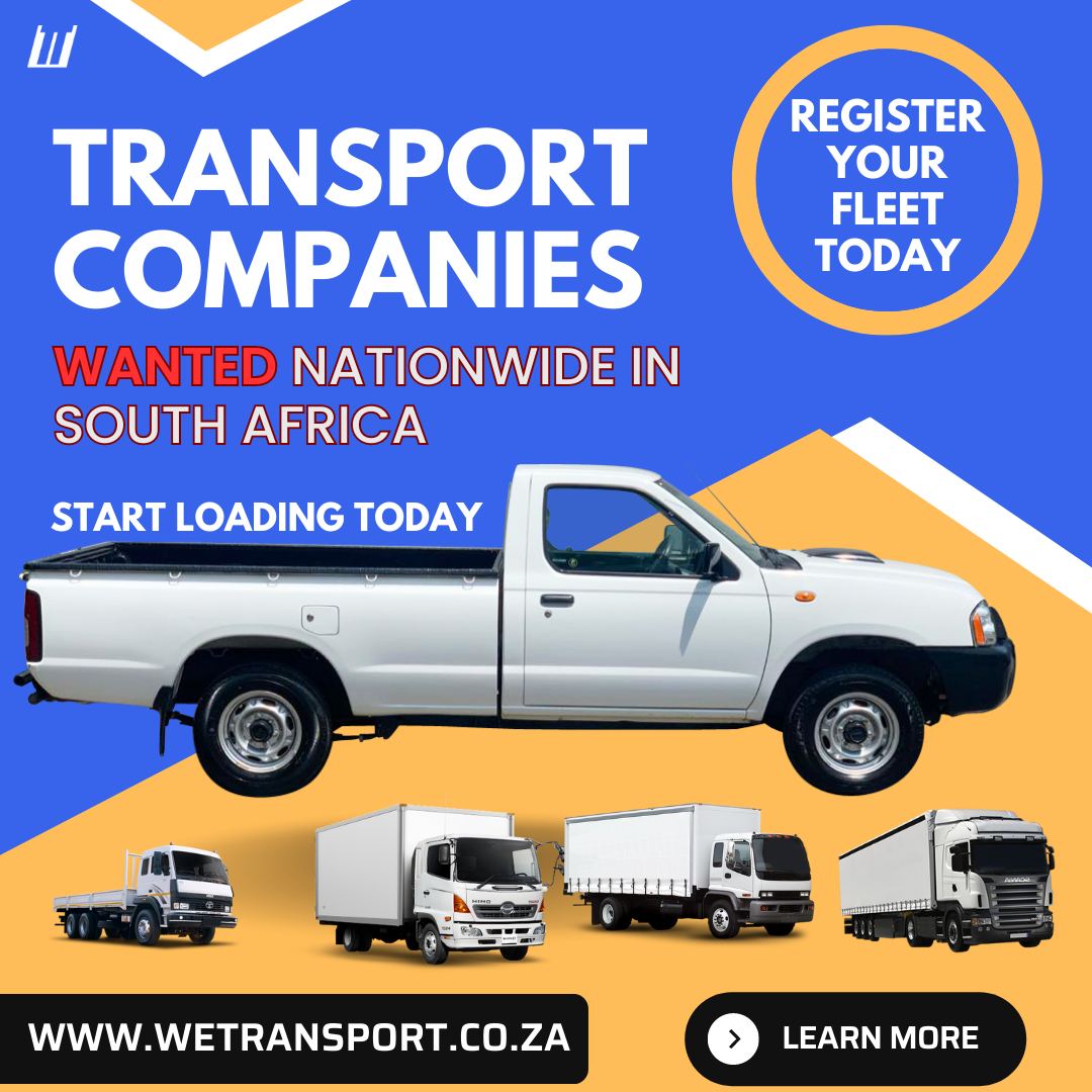 We Transport SA - 📢 Attention Transporters! 🚛🚚💨 🌟 Are you...