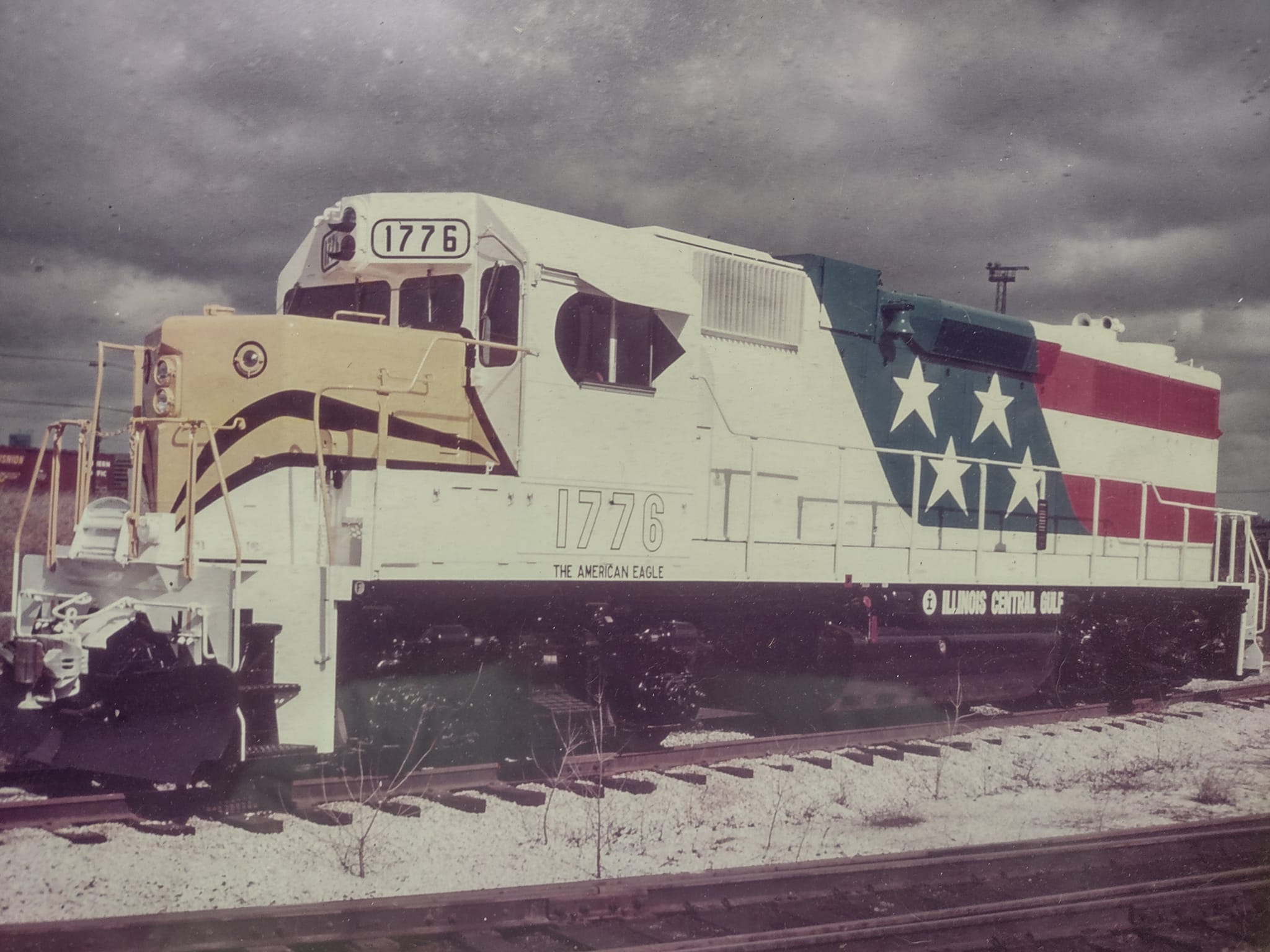 Illinois Central Gulf 7996 locomotive history
