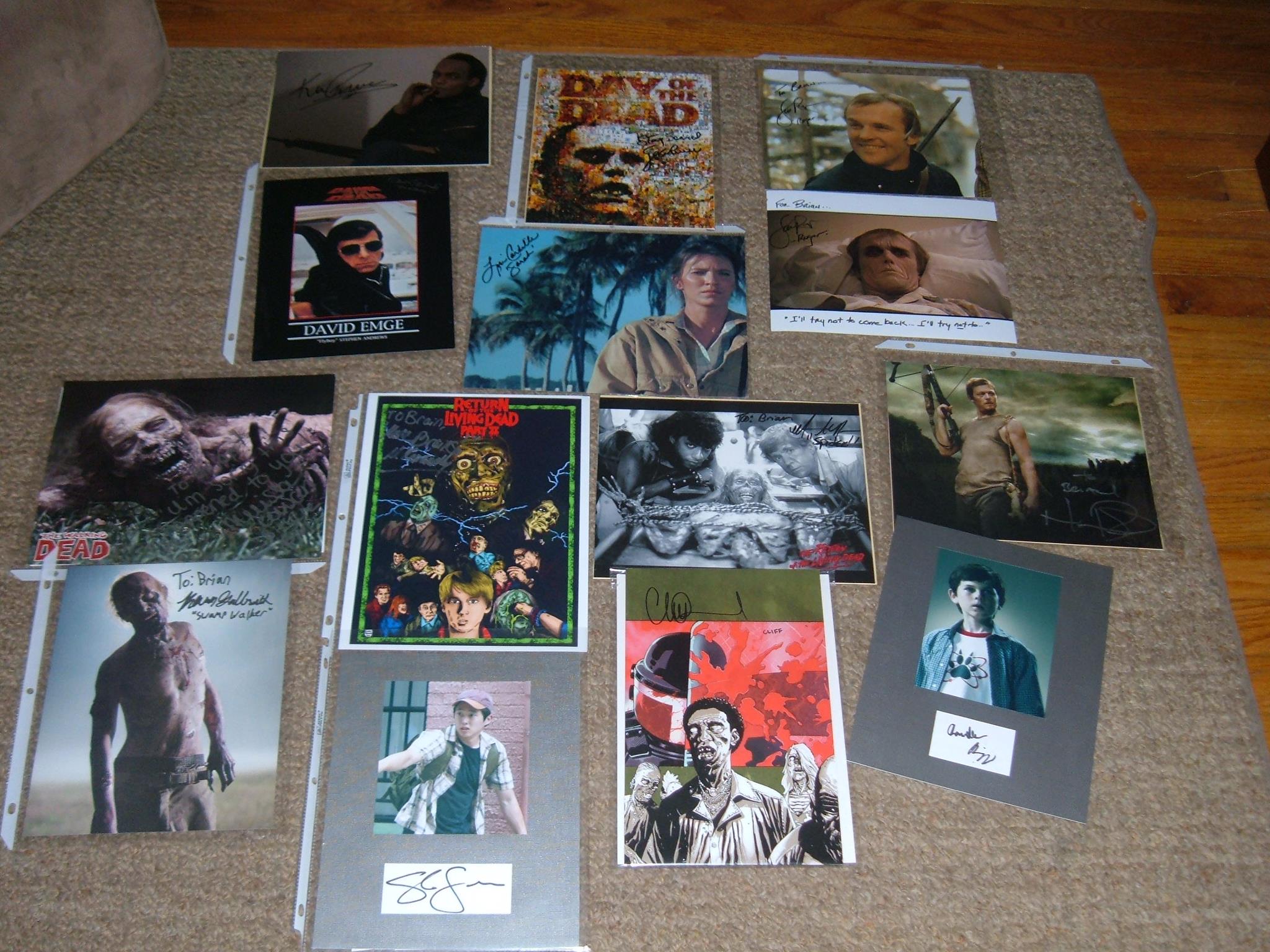 Zombi 2 25th anniversary edition with signed poster