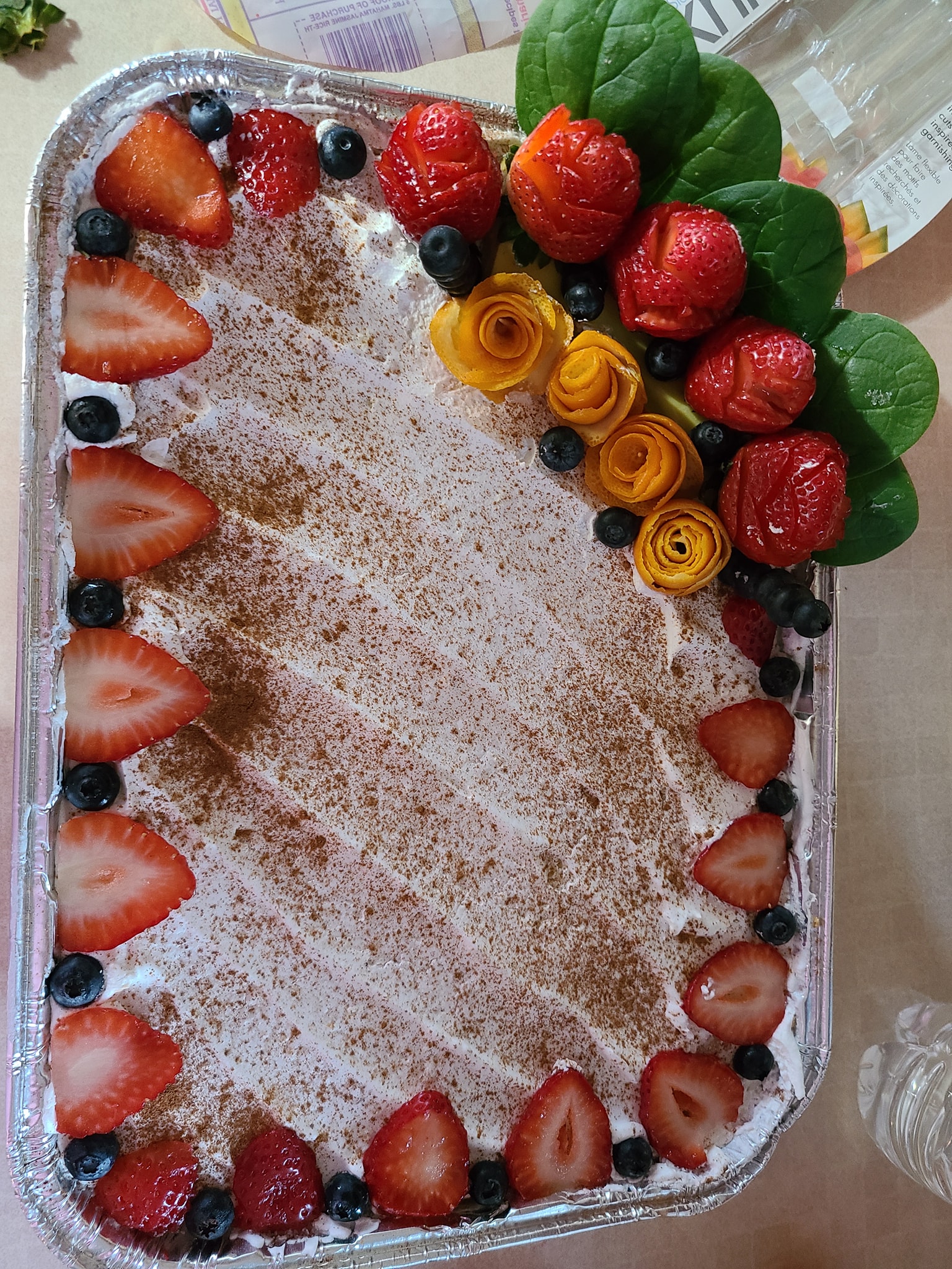 Flanes Decorados... - Flanes Decorados De Frutas Y Verduras