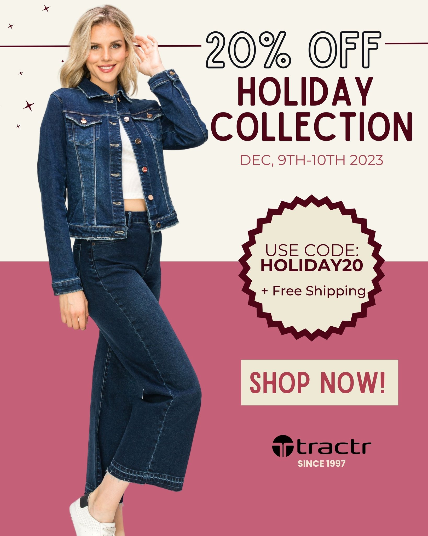 Tractr Jeans - Get lost in our weekend wonderland with a...