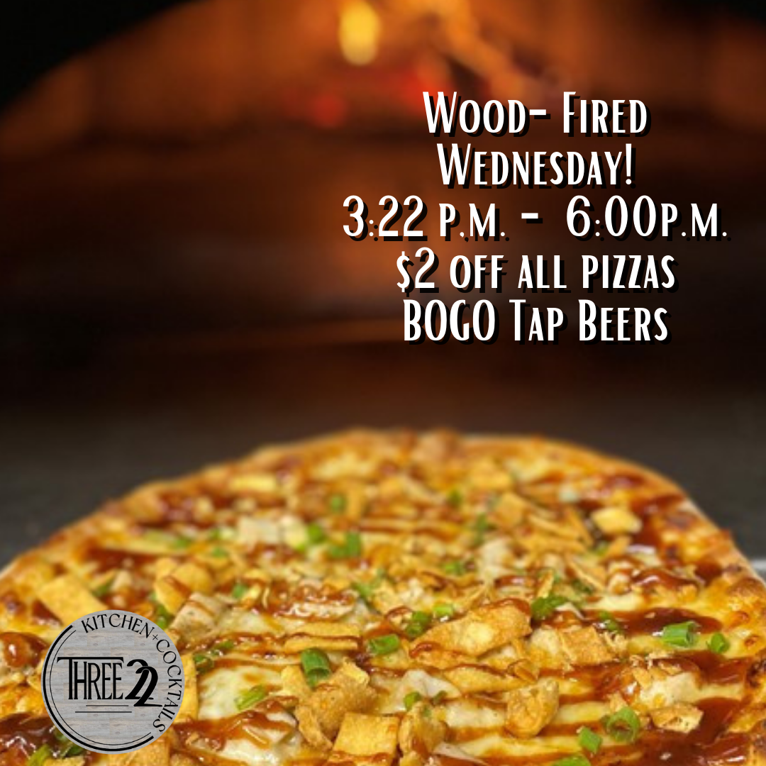 It's a great pairing: pizza... - Three22 Kitchen & Cocktails | Facebook