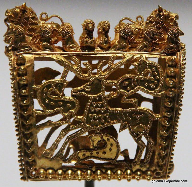 GOLDEN BAROQUE ゴールデンバロック CD25枚組 クラシック Gold Headpiece adorned with Deer. 4th century BC. #Colchis