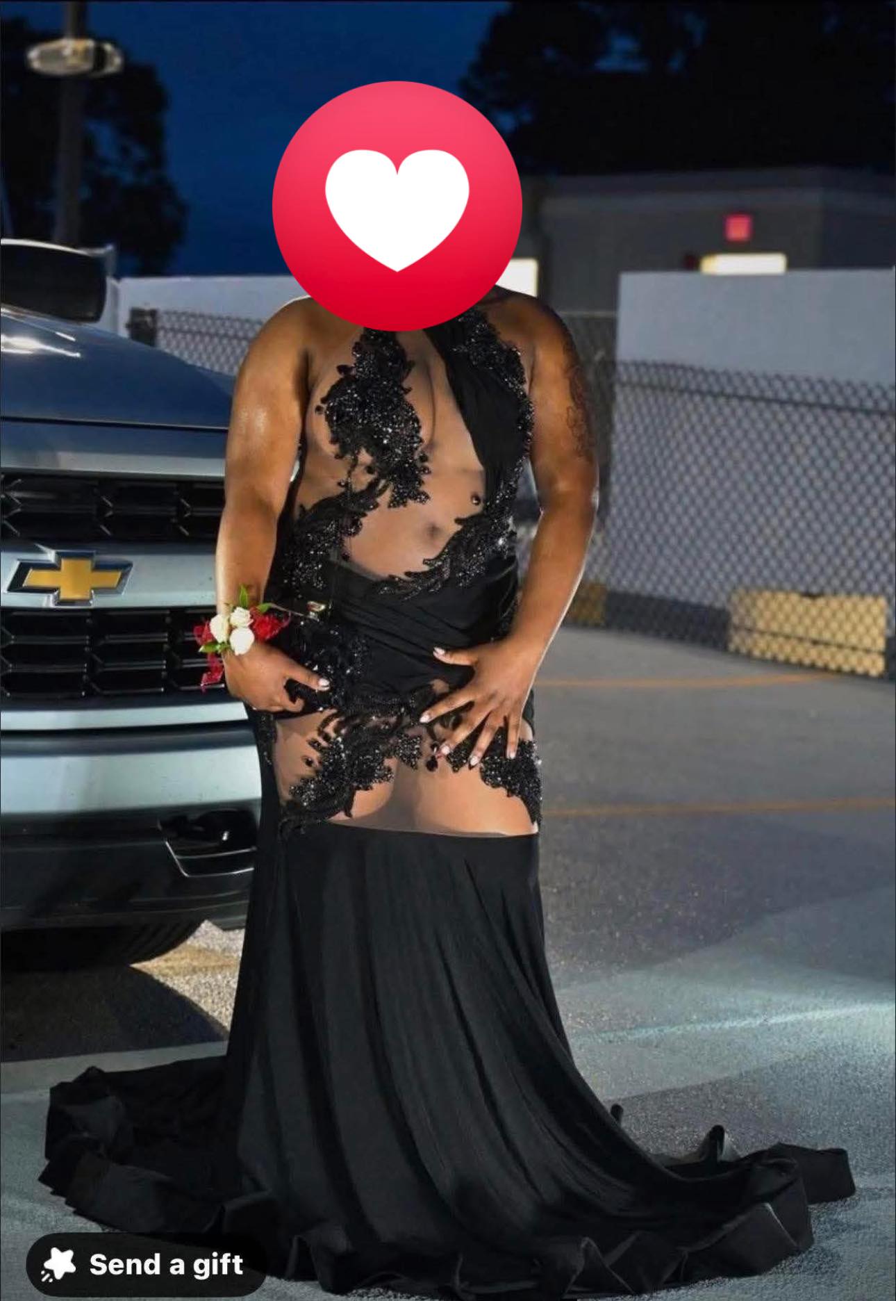 open lace back dress Empire-Waist Plus-Size Long Prom Dress CL7493C Emerald / 16